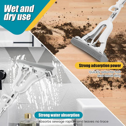 SpongeMaster™ Fold & Clean Mop