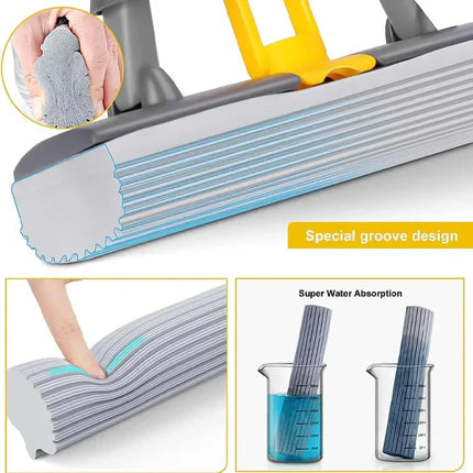 SpongeMaster™ Fold & Clean Mop