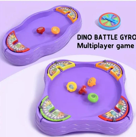Dino Battle Gyro Spinning Toys & Fun Board Games for Kid's
