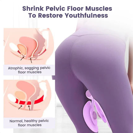 Hip & Pelvis Trainer – Thigh Master & Pelvic Floor Exerciser for Home & Gym Workouts