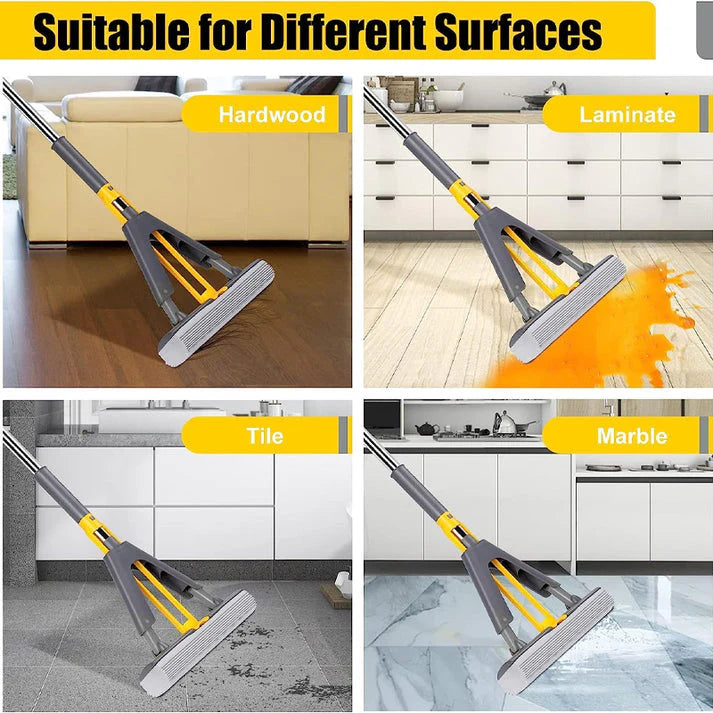 SpongeMaster™ Fold & Clean Mop