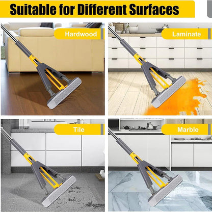 SpongeMaster™ Fold & Clean Mop