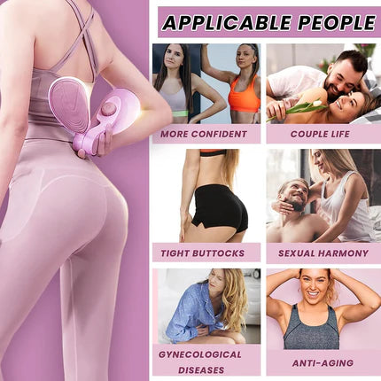 Hip & Pelvis Trainer – Thigh Master & Pelvic Floor Exerciser for Home & Gym Workouts