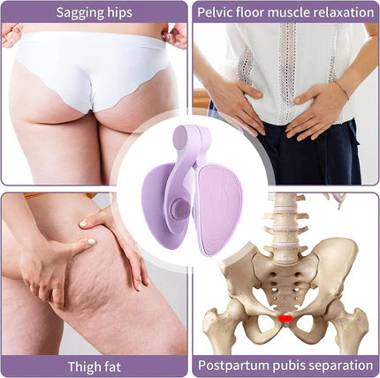 Hip & Pelvis Trainer – Thigh Master & Pelvic Floor Exerciser for Home & Gym Workouts