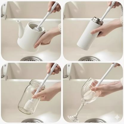 Universal Silicone Bottle Scrubber -(BUY 1 Pack, Get 1 FREE) Total- 4 Pieces for just ₹898