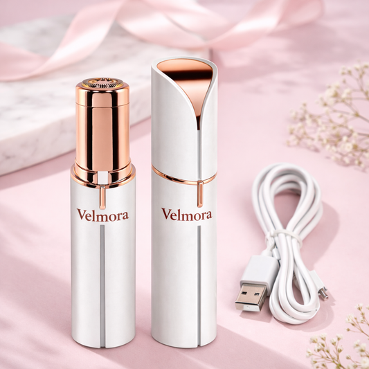 Velmora FaceGlow Gentle • Painless • Precision Facial Hair Remover for Women